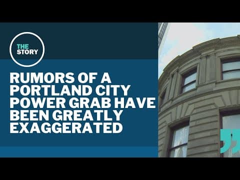 Is Mayor Ted Wheeler seizing control of Portland city bureaus? Not exactly