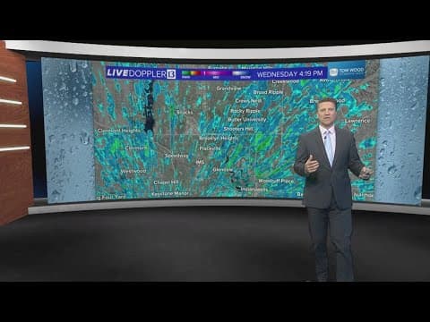 Live Doppler 13 forecast | 4pm Update for Wednesday, May 15, 2024