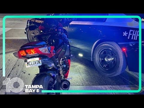 Motorcyclist with 'McLovin' license plate flees Florida troopers