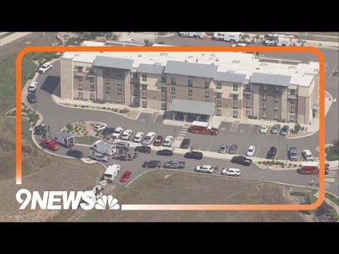 Man barricaded in hotel after throwing knife at officer, police say