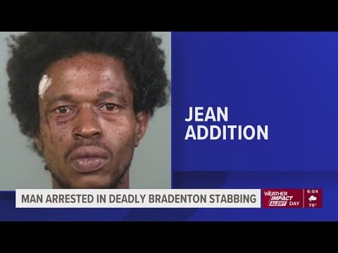 1 dead after being stabbed in Bradenton, deputies say