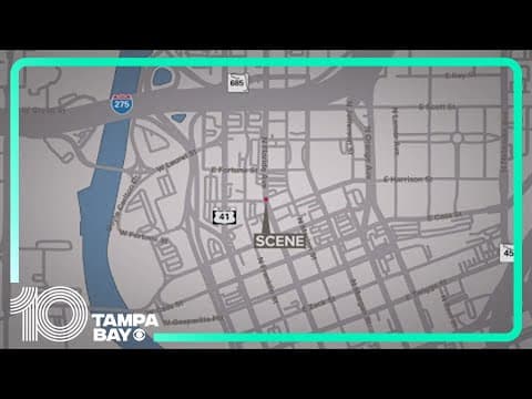 Person hit by train near North Florida Avenue in Tampa, officials say