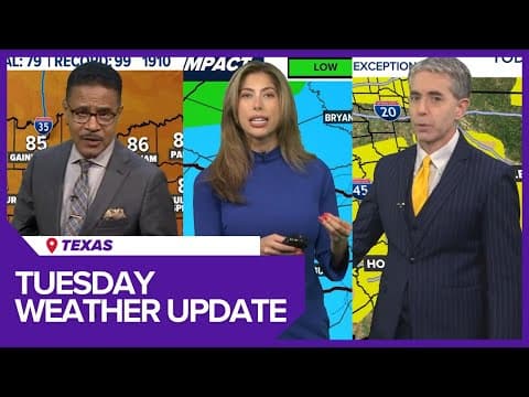 Texas weather update today