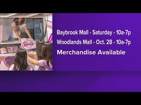 Barbie Dreamhouse Truck coming to Houston