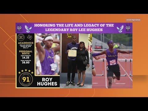 Dallas ISD track star found dead in his home