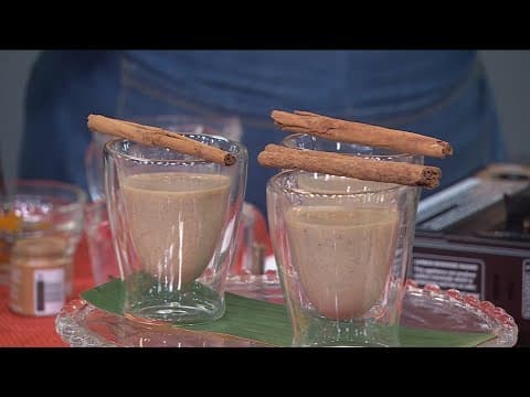 How to make your own Pumpkin Spice Horchata Latte