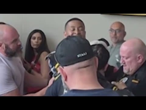 Man tased at Love Field will address the media today