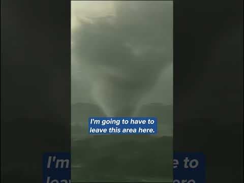 KARE showed the tornado live 39 years ago today, giving a rare look at a twister from above ground.