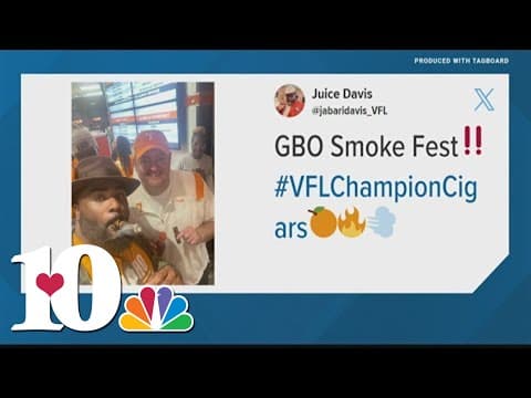 Tradition calls for the winner to light a cigar on the Third Saturday in October