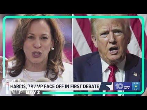Political analysts, Florida leaders weigh in on Harris and Trump's first debate