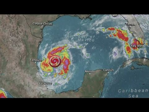 Storm in the Gulf Coast strengthens as Florida officials declare an emergency