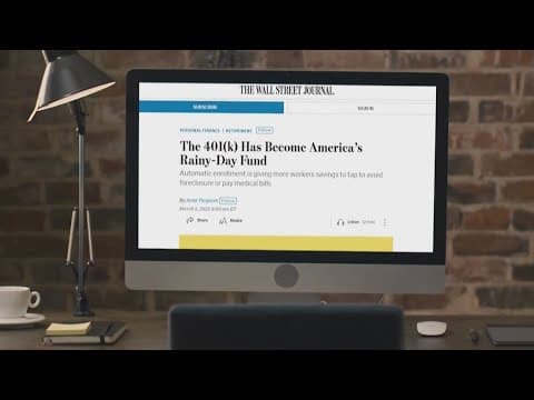 More Americans are tapping into their 401K | Experts warn of potential consequences