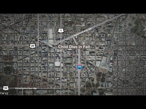 Boy dies after fall from window in Northwest DC