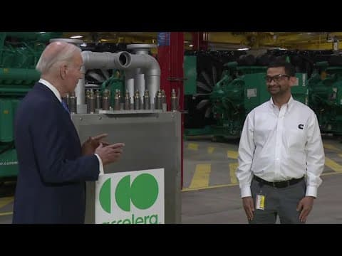 President Biden's visit prompts the question: What are electrolyzers?