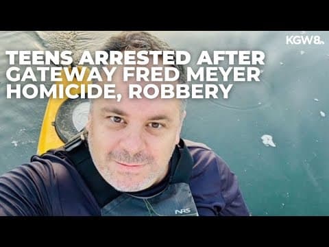 Teens in custody for deadly Gateway Fred Meyer shooting