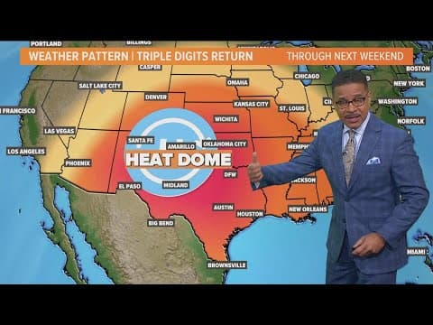 DFW Weather: Triple-digit heat as kids head to school