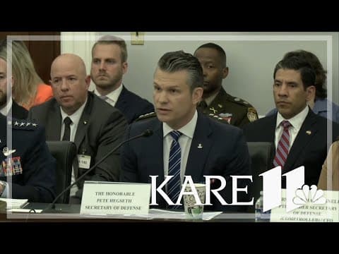 Hegseth cites Minneapolis unrest in questioning about L.A. protest response