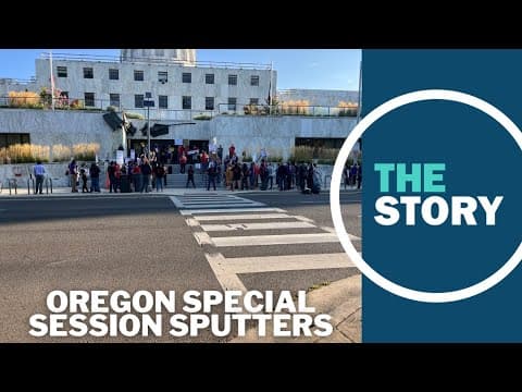 Special session on Oregon transportation funding bill gets off to a sputtering start