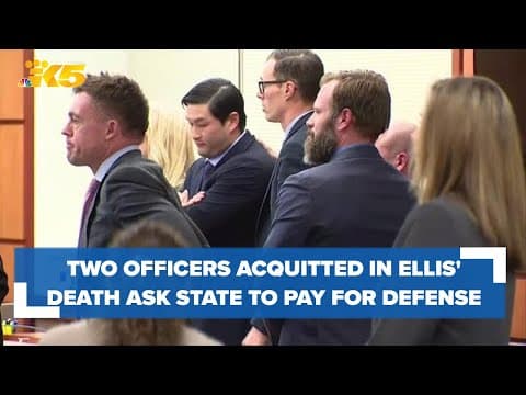 At least two police officers acquitted for Manuel Ellis' death ask state to pay for defense costs
