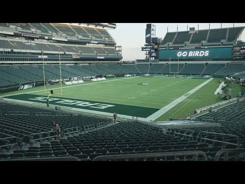 NFL kickoff in Philadelphia tonight