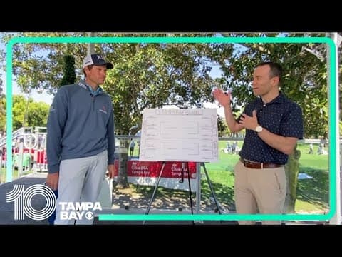Fill out your March Madness bracket with PGA golfer Adam Schenk