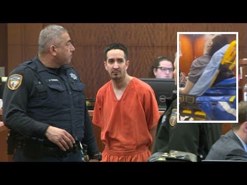 Accused murderer dies after court appearance in Houston