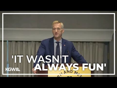 Portland Mayor Ted Wheeler gives final state of the city address