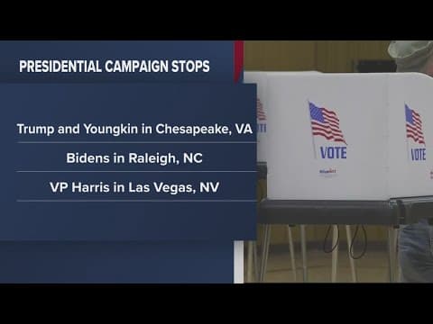 Trump, Biden return to campaign trail after presidential debate