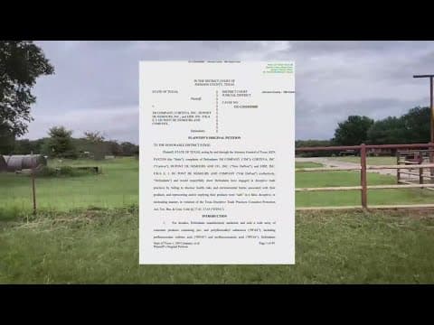 Texas AG Ken Paxton suing two companies accused of knowingly using cancer-causing chemical