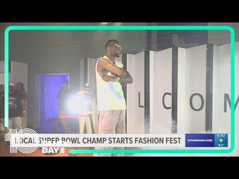 Super Bowl champion starts fashion fest for local entrepreneurs