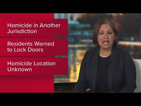 Police search for homicide suspect in Old Town, Alexandria