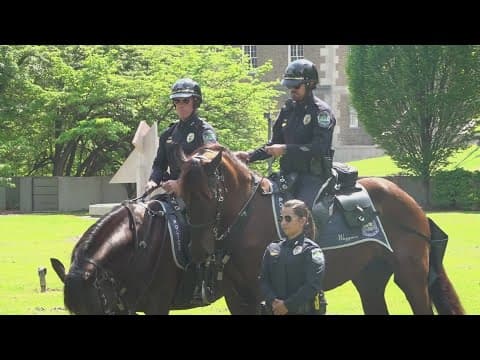 KPD's mounted patrol unit officially completes training, plans to be fully operational May 4