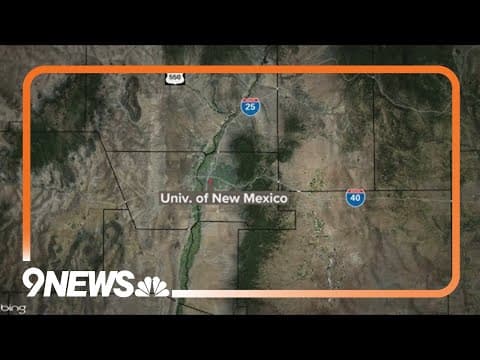1 dead, 1 wounded, suspect at large in University of New Mexico dorm shooting