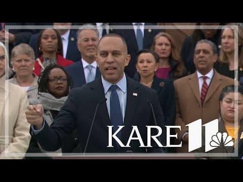 Democrats say they'll oppose Trump budget as GOP vows to deliver on promises