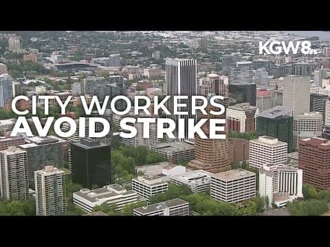 Strike averted for Portland, city employees