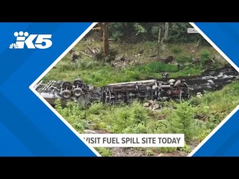 Gov. Ferguson to visit site of Clallam County tanker crash, spill