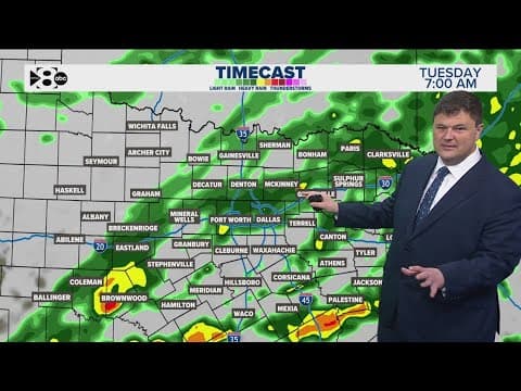 DFW Weather: Temps will keep dropping, and rain enters the forecast
