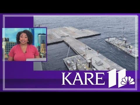 U.S. pausing aid to Gaza to fix pier