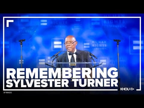 Live coverage: Sylvester Turner, former Houston mayor and current congressman, dead at 70