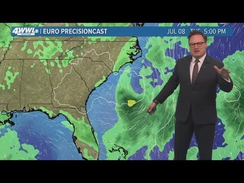 New Orleans Weather: Scattered storms Wednesday, hotter and drier for the 4th