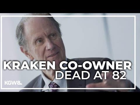 Seattle Kraken co-owner David Bonderman dies at 82