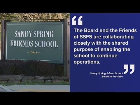 Board works to keep Sandy Spring Friends School open