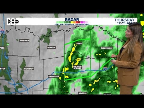 DFW Weather: Storms brought heavy rain to North Texas, but a warmup is on the way