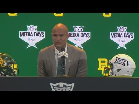 Several coaches pay emotional tribute to Texas flooding victims during Big 12 media days