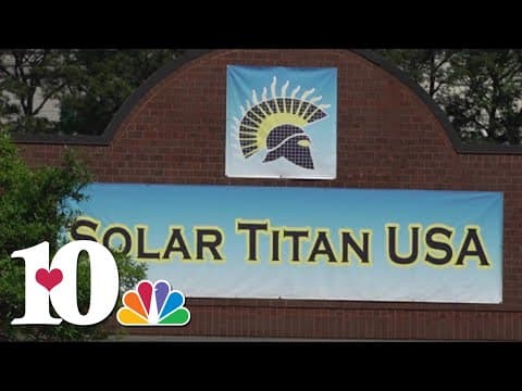 10Investigates: Solar Titan 'significantly' reduces staff