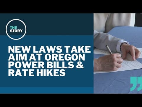 Kotek signs 4 bills to help make energy bills more affordable for Oregonians