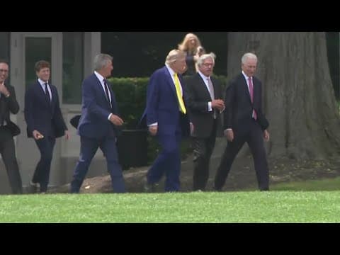 President Trump weighs U.S. involvement in conflict