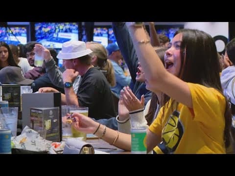 Indiana Pacers fans celebrate Game 4 win over Knicks