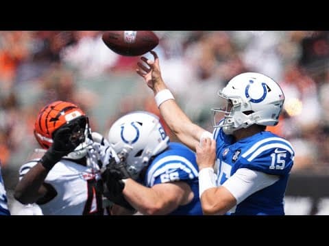 Backups shine as Colts beat Bengals 41-14 in preseason finale