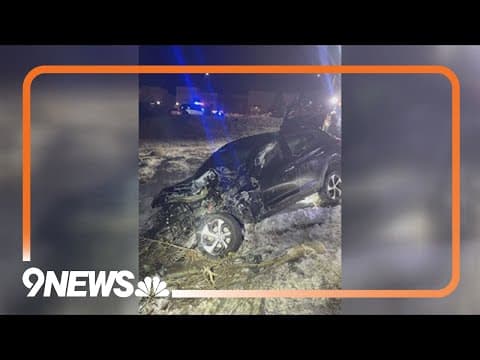 Two women rescued by sheriff's deputies after their car crashed into a creek